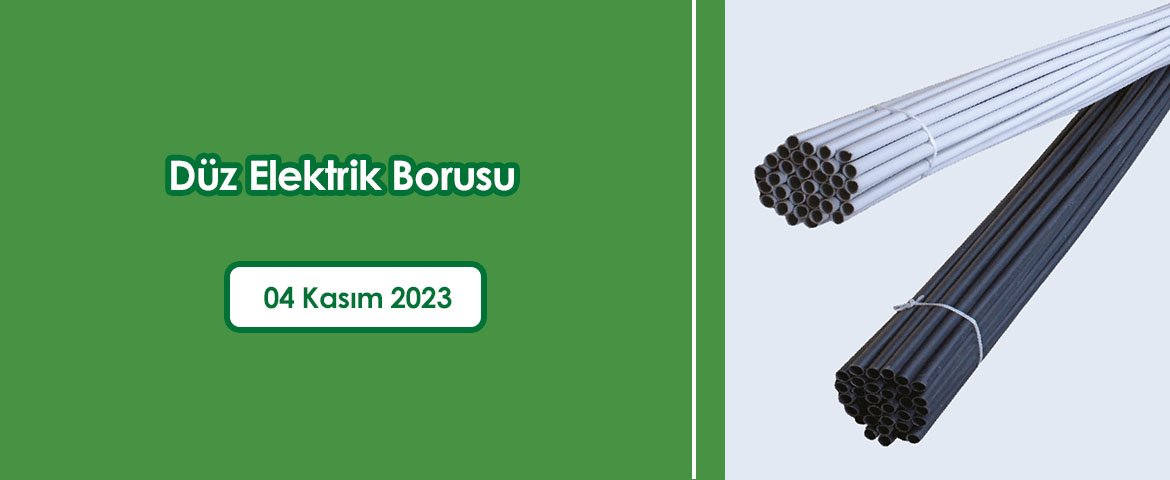 Düz Elektrik Borusu